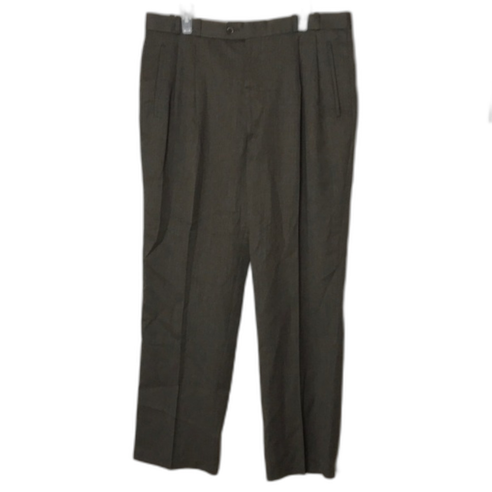 von furstenberg pure new wool  mens dress work pants size 38
